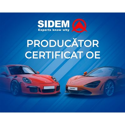 Compania SIDEM își reînnoiește certificatul IATF 16946.