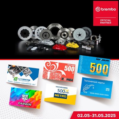 Brembo – siguranță cu premiu inclus