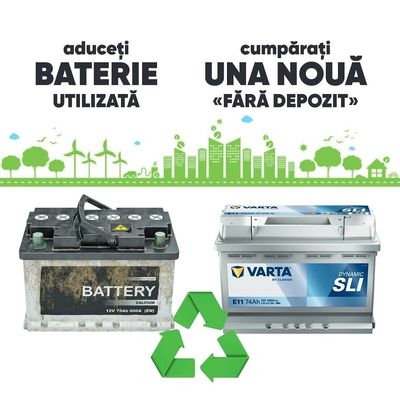 Predați bateriile auto uzate la AUTODOCTOR