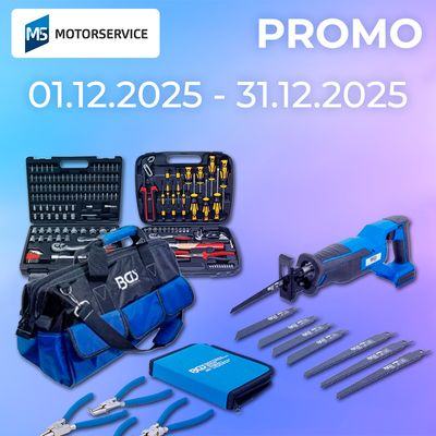 Promoția MS Motorservice - fiecare piesă aduce un beneficiu