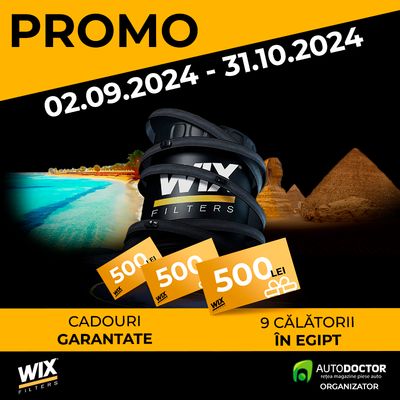 Descoperă Egiptul cu promoția de la Wix Filters