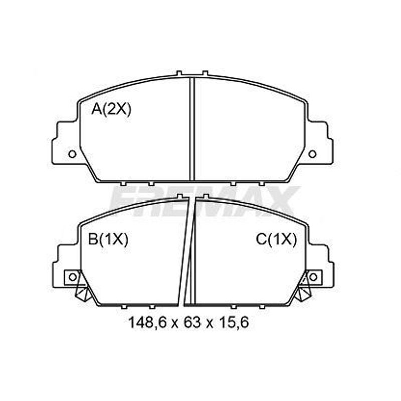 AutoDoctor FREFBP2513 FREMAX
